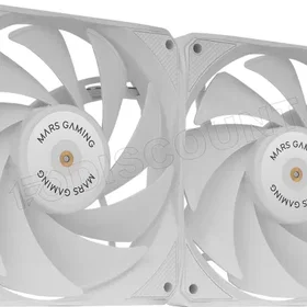 Mars Gaming MF-NCLX2 Valkoinen 120mm 2-pack