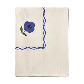 Pick a Poppy Madelen Möllard Pansy nappe 150x350cm