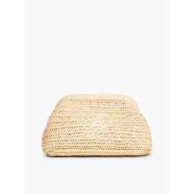Tommy Hilfiger Elevated Summer Raffia Clutch