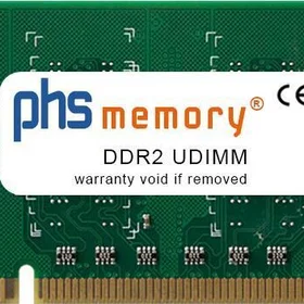 PHS-memory DDR2 UDIMM DDR2 256MB (SP124164)