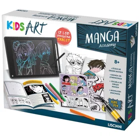 Liscianigiochi Kids Art Manga Academy 12" LCD Tablette de Dessin