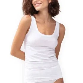 Mey Superfine Organic Tank Top Hvid Bomuld (Dame)