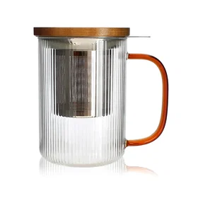 OGO Living Karl Ambre Théière en verre 475ml