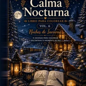 Calma Nocturna Vol.6: Noches De Invierno Färgläggningsbok