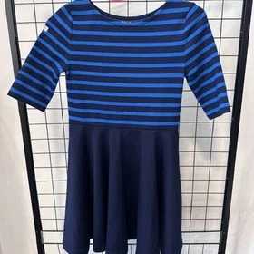 Ralph Lauren Jsy-Knt Blommig Tryck Knälång Klänning