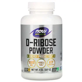 Now Foods D-Ribose Powder 0.227kg