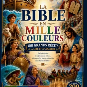 Bookelis La Bible En Mille Couleurs Färgläggningsbok