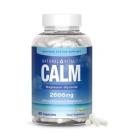 Natural Vitality Calm Magnesium Glycinate 325mg 90 Capsules