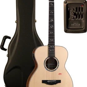 Kepma Guitars All Solid A1E OM Naturlig elektro-akustisk gitar