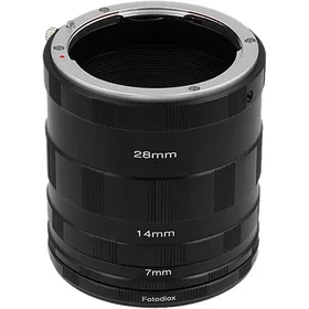 Fotodiox NKF-MCR Tube d'extension macro 28-14-7mm pour Nikon F