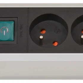 Brennenstuhl Premium Aluminium Line 4-Way Power Strip 1.8m 1391034400