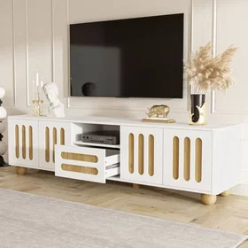 WISHDOR Meuble TV 9331813038913 4 portes 1 tiroir