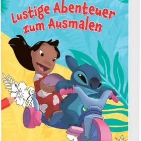 Nelson Verlag Stitch: Lustige Abenteuer zum Ausmalen Färgläggningsbok