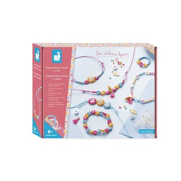 Janod Make Your Own Flower Jewellery Pieces J07998
