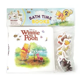 PHIDAL 9782764370971 Disney Winnie the Pooh Badetidsbok