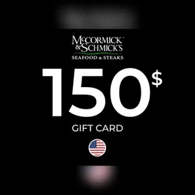 McCormick & Schmick's Gavekort 150 USD