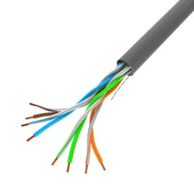 Lanberg U/UTP Cat5e 305m Nätverkskabel LCU5-12CU-0305-S