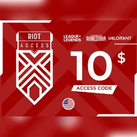 Riot Games Riot Access Code 10 USD Key