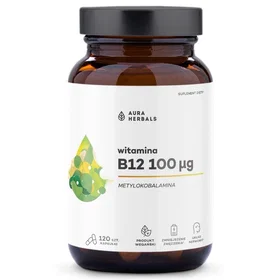 Aura Herbals Vitamin B12 100µg 120 Kapslar