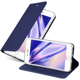 Cadorabo Wallet Case with Magnetic Closure Kickstand and Card Slot for iPhone 7 Plus/7S Plus/8 Plus