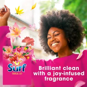 Surf Tropical Lily Powder Detergent 1.15kg 23-pack
