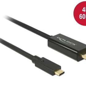 DeLock 85292 USB Type C Han til HDMI han 3m Adapter