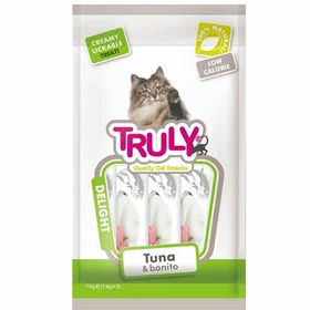 Truly Krämig Lickable Godis Tonfisk & Bonito 70g