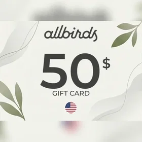 Allbirds Gavekort 50 USD