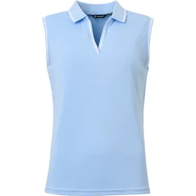 Abacus Cray Sleeveless Polo Shirt (Dam)