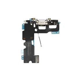 Laddkontakt iPhone 7 Kontaktkabel Vit ()