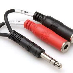 Hosa YPP-117 Stereo Breakout Cable