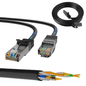 Extralink Cat5e F/UTP 10m Câble Réseau