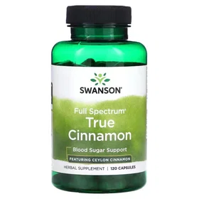 Swanson Full Spectrum True Cinnamon Kapsler 120pcs