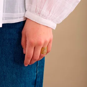 Pernille Corydon Poetry Ring r-214-gp-52 (ring)