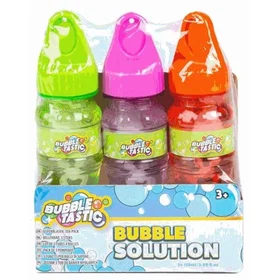 Bubbles Soap Bubble Solution 354 Ml 3 Pack