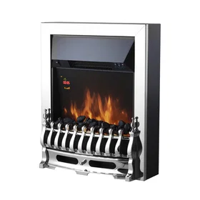 Warmlite Whitby LED Electric Fire Freestanding with Remote 2000W