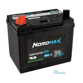 Nordmax Batteri 12V 21Ah AGM