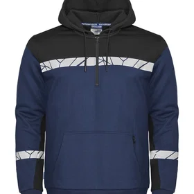 Projob 7104 Hoodie Halv Glidelås (Menn)