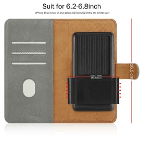 Cadorabo Flip Case for Samsung Galaxy M35