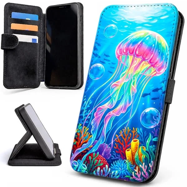 Jellyfish Wallet Case for Google Pixel 10A