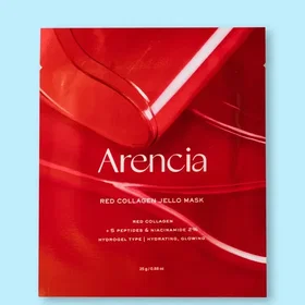 Arencia Röd Kollagen Sheet Mask 25g
