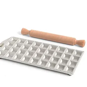 Marcato Ravioli Mold 36 Square Cut Aluminium