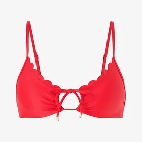 KAANDA Beach Life Scallop Halter Bikini Topp (Dame)