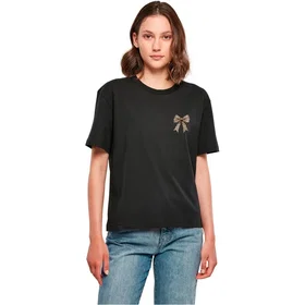 MERCHCODE Ribbon Everyday Kortärmad T-shirt (Dam)