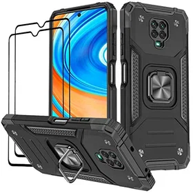 Kansi TPU Silikonfodral med Magnetring för Xiaomi Redmi Note 9 Pro/Redmi Note 9S