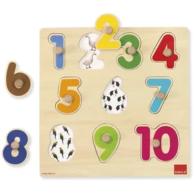 Goula Numbers Puzzle 10 Pieces