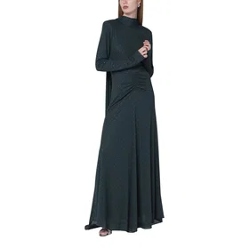 Rotate Ls Scarf Maxi Klänning