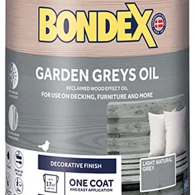 Bondex Garden Greys Light Natural Grey Wood Stain 750ml