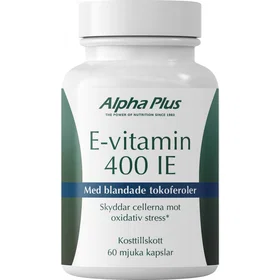 Alpha Plus E-Vitamin 60 Kapsler