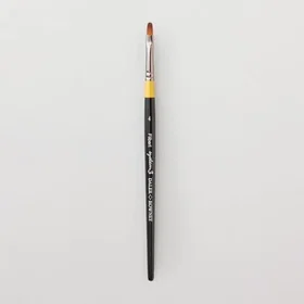 Daler-Rowney Filbertpensel Syntetiskt hår Kort skaft 4